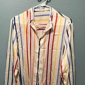 Summersalt Rainbow Swim Coverup Size Medium